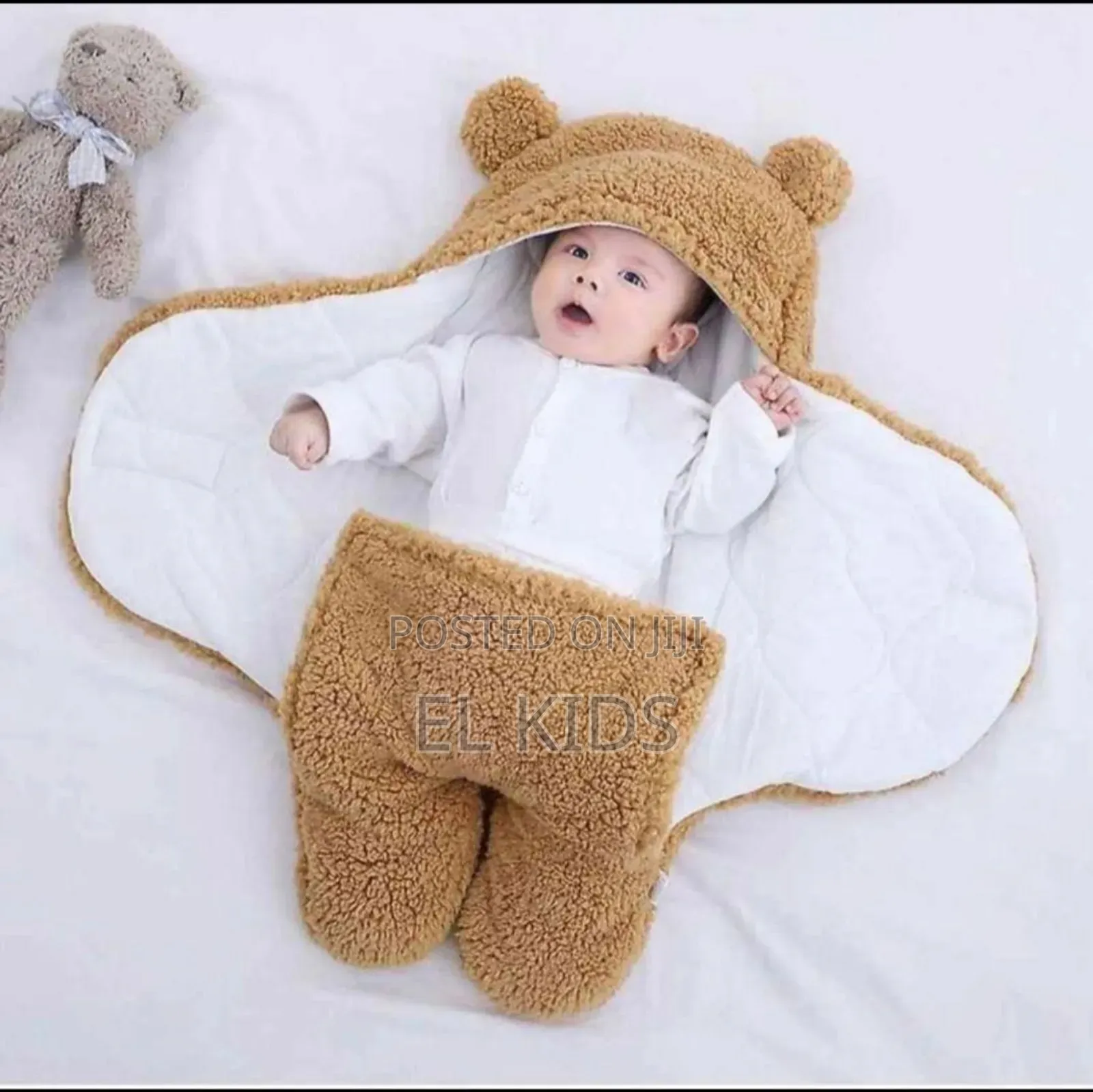የልጆች ማቀፊያ Swaddel Blanket
