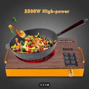 Electric Silver Ceramic Stove