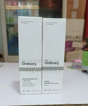 The Ordinary Niacinamide10%+Zinc1% Alpha Arbutin2% +Ha Serum