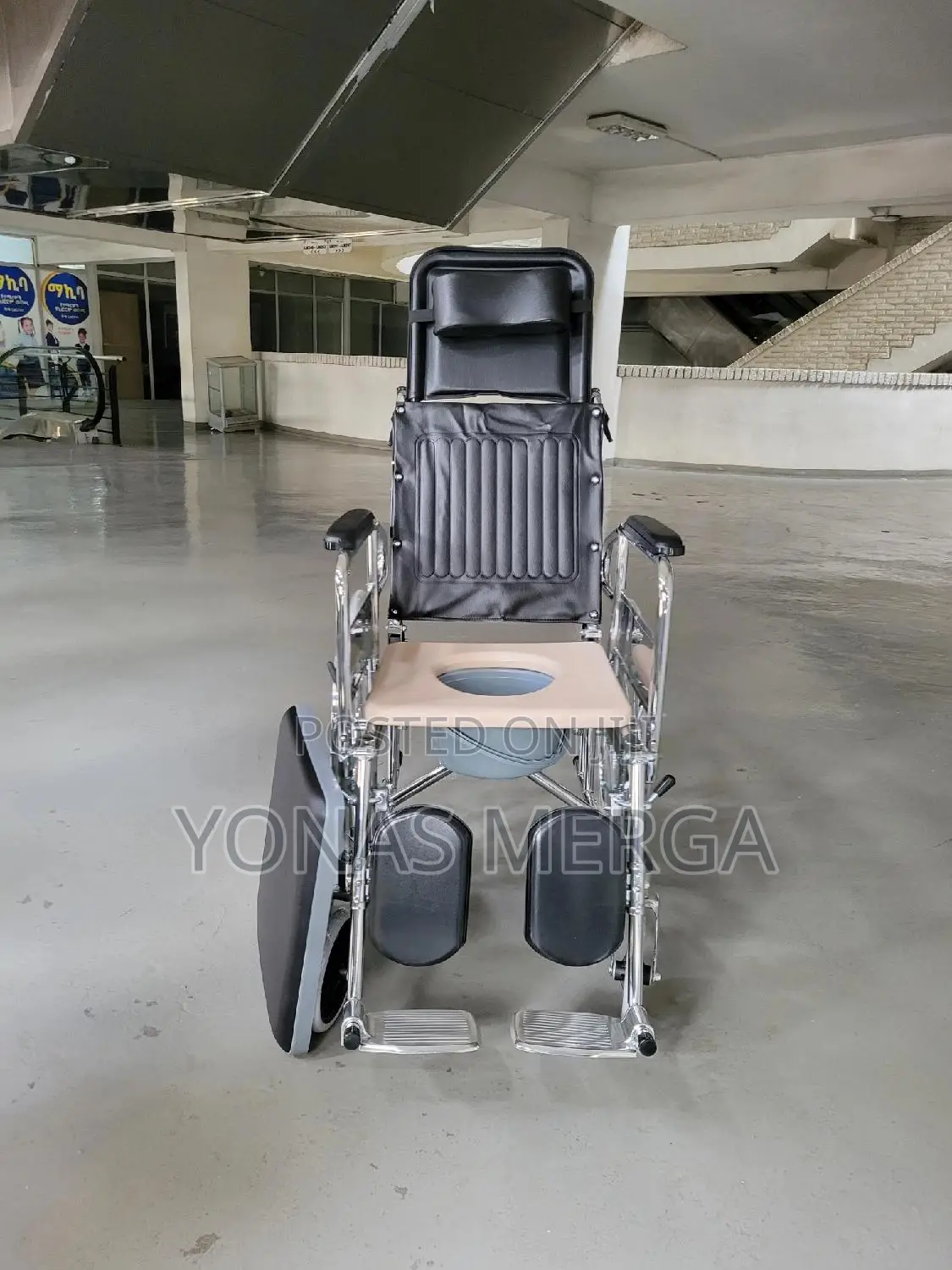 Wheelchairs Folding Full-Lying Wheelchair(ቸ)ዊልቼር፯>Wheelchair
