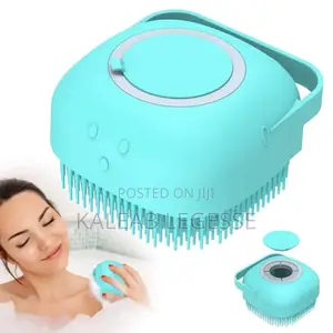 Silicon የ ገላ መታጠቢያ ብሩሽ