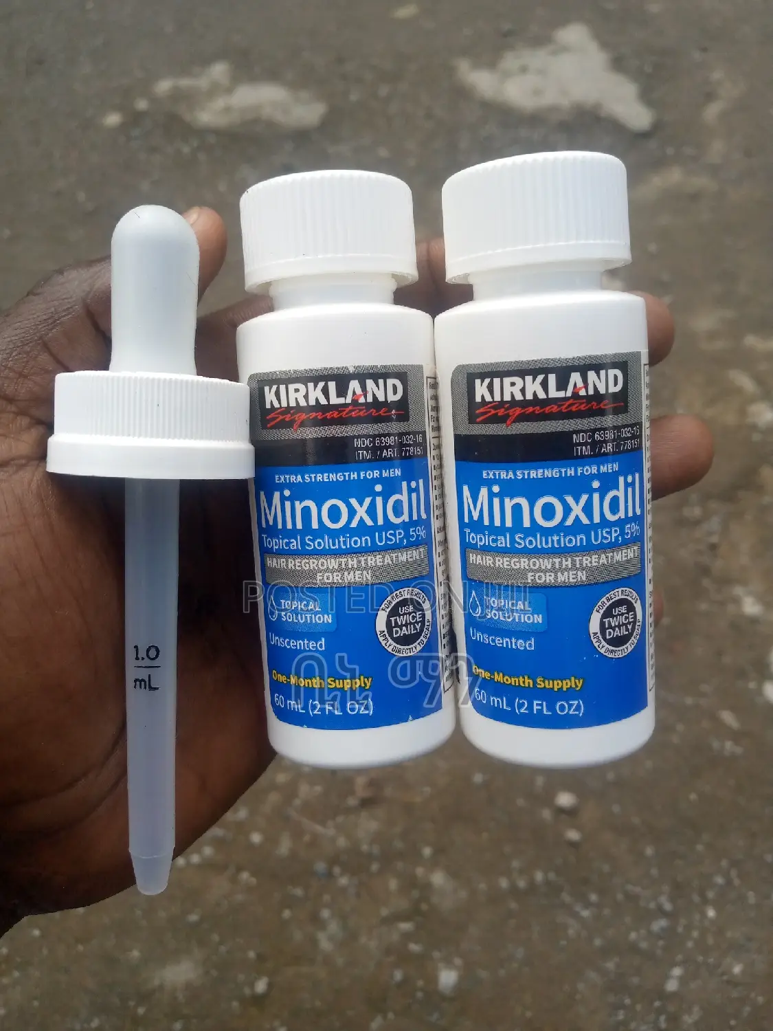 Original Usa Kirkland Minoxidil.