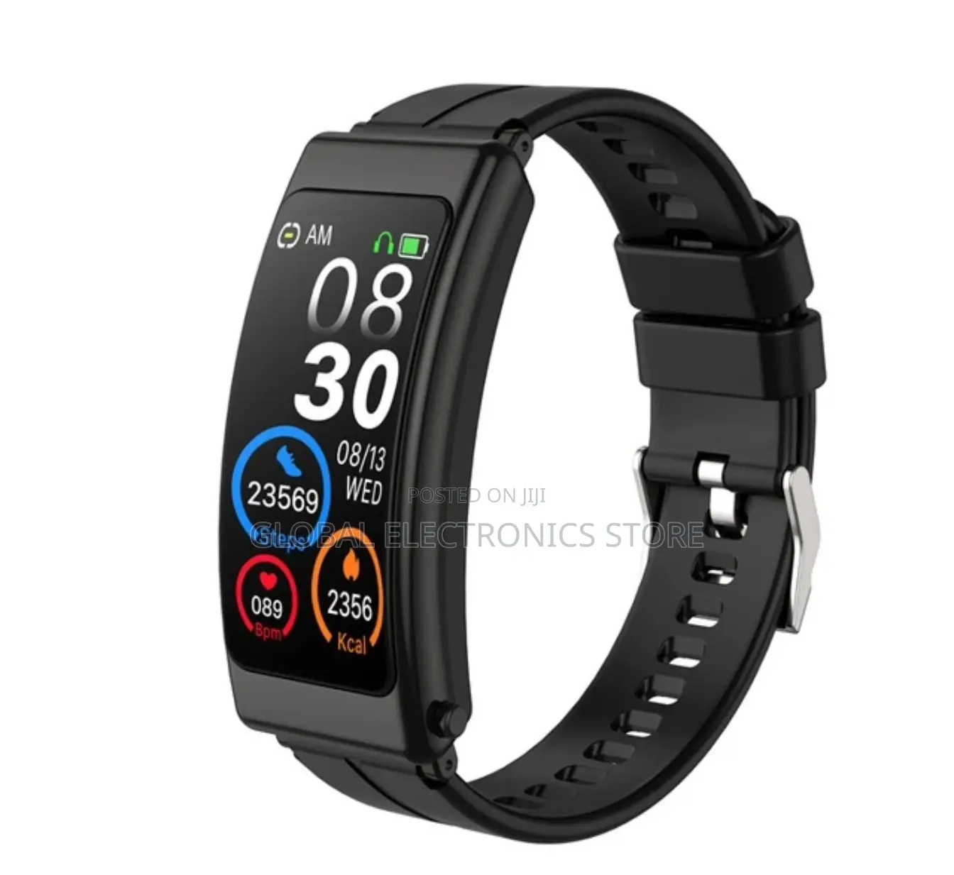 Bluetooth Headset + Smart Watch Heart Rate Fitness Tracker