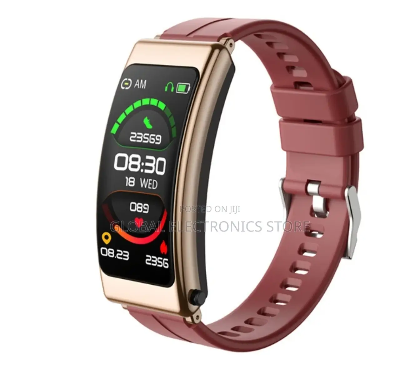 Bluetooth Headset + Smart Watch Heart Rate Fitness Tracker