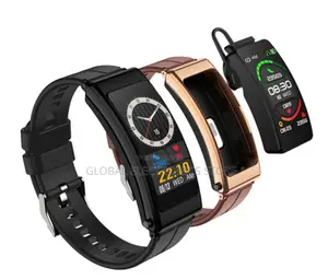 Bluetooth Headset + Smart Watch Heart Rate Fitness Tracker