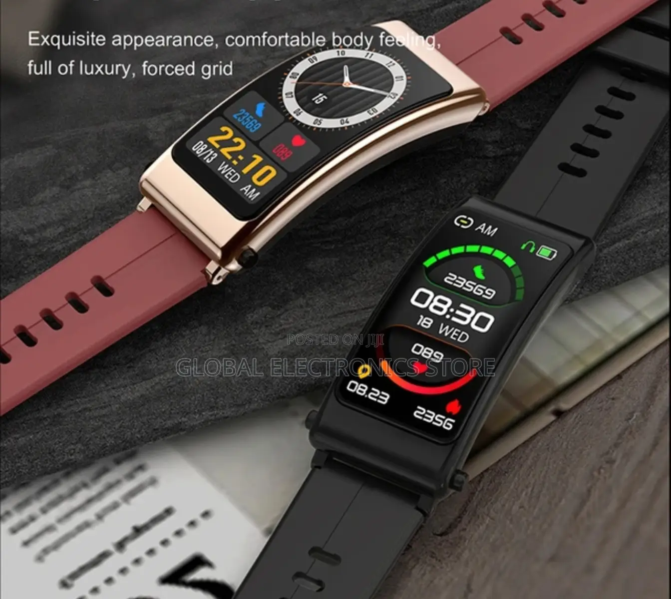 Bluetooth Headset + Smart Watch Heart Rate Fitness Tracker