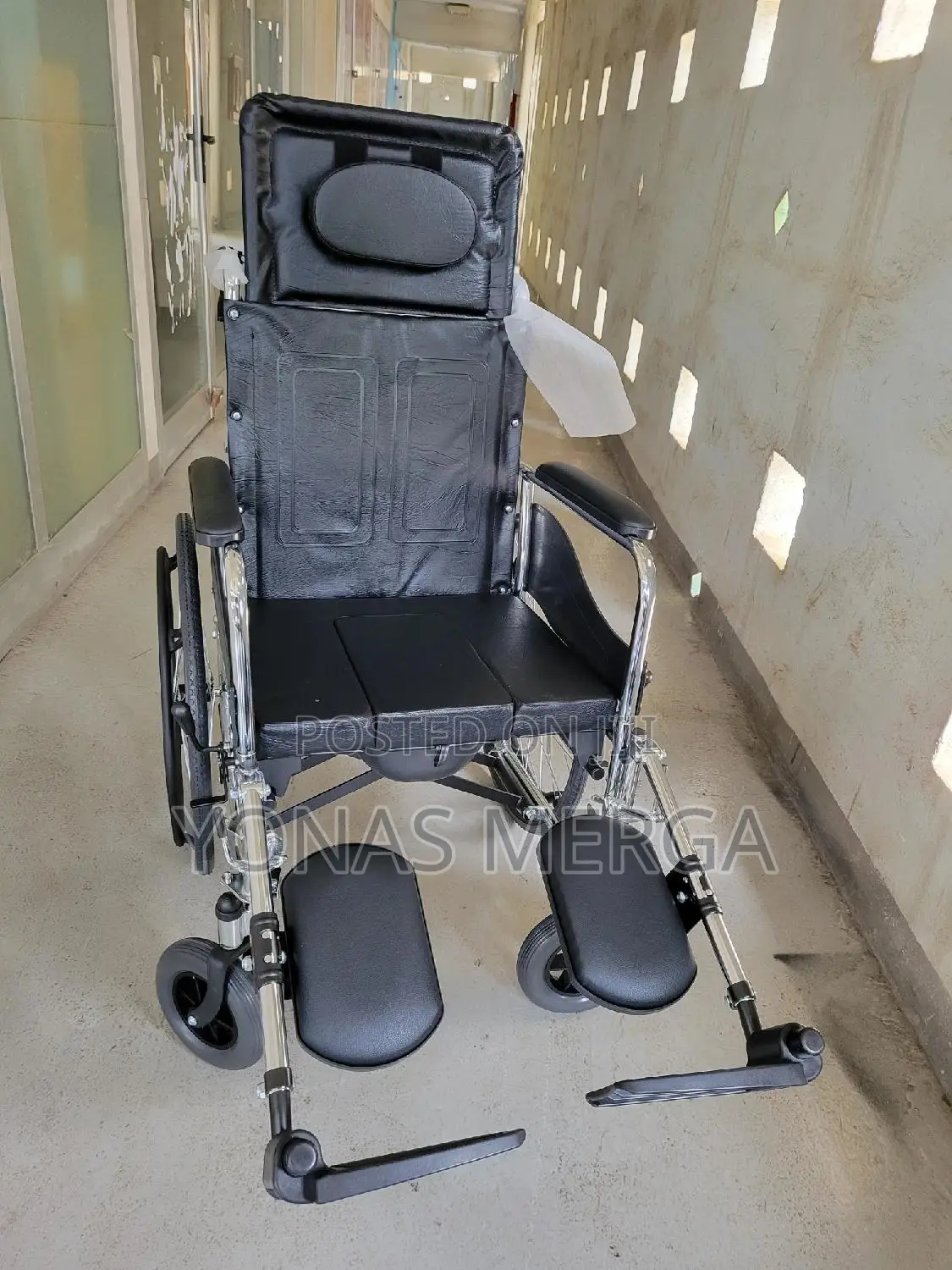 Reclining Wheelchair,W/Detachable Armrest¥፭labor-Saving