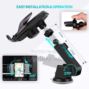 15w Fast Wireless Charging Car Phone Holder