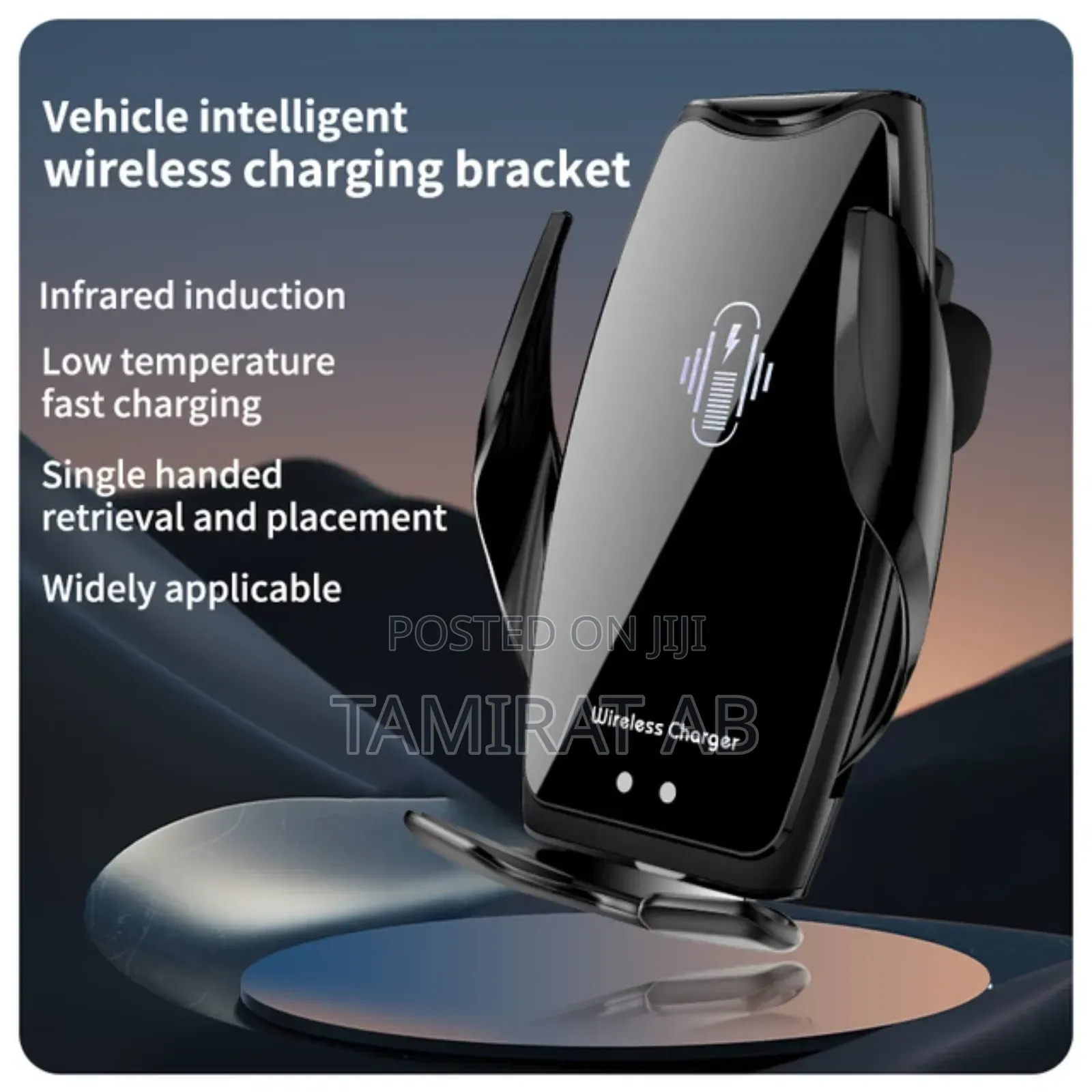 15w Fast Wireless Charging Car Phone Holder