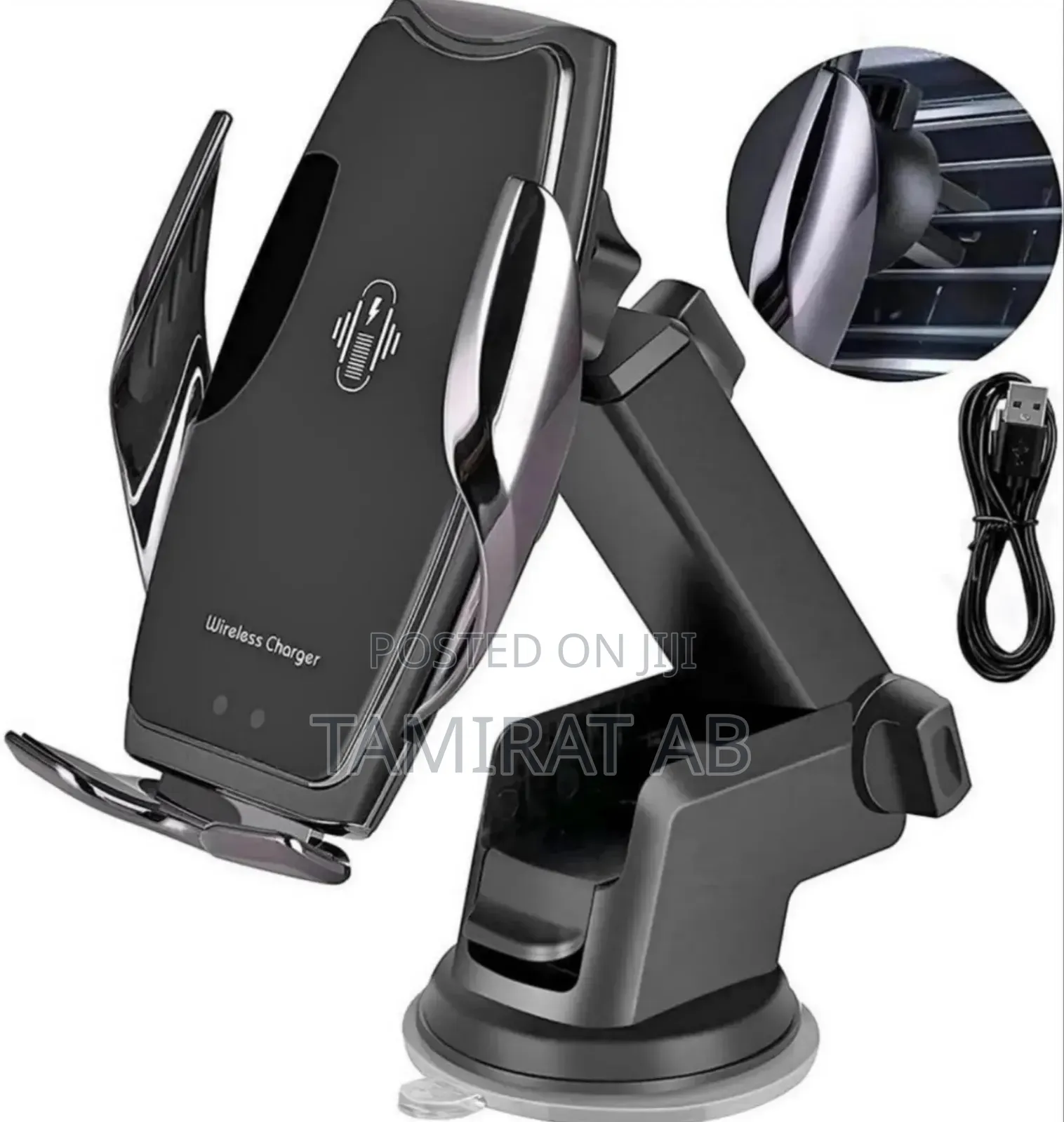15w Fast Wireless Charging Car Phone Holder