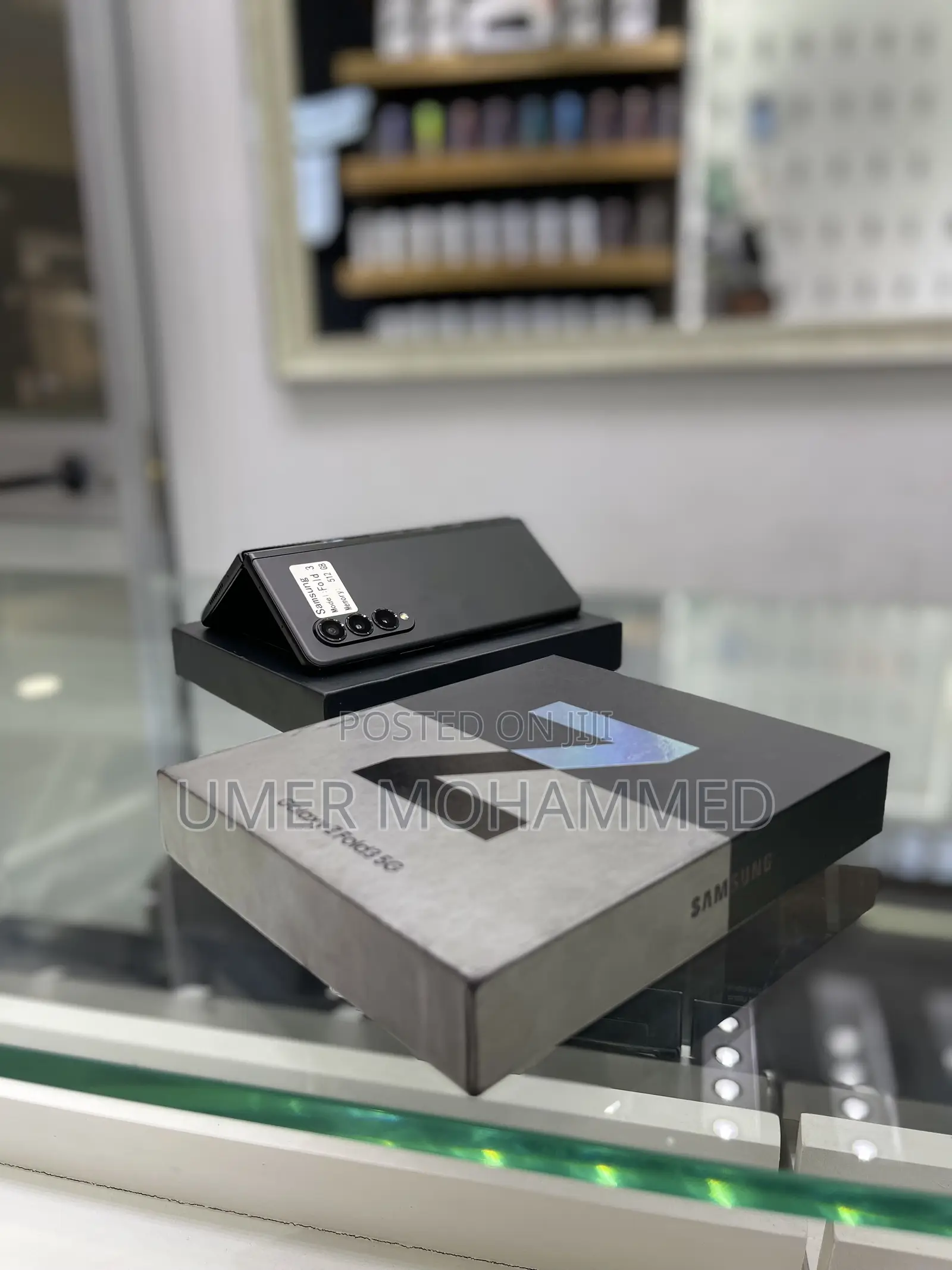 New Samsung Galaxy Z Fold 3 512 GB Black