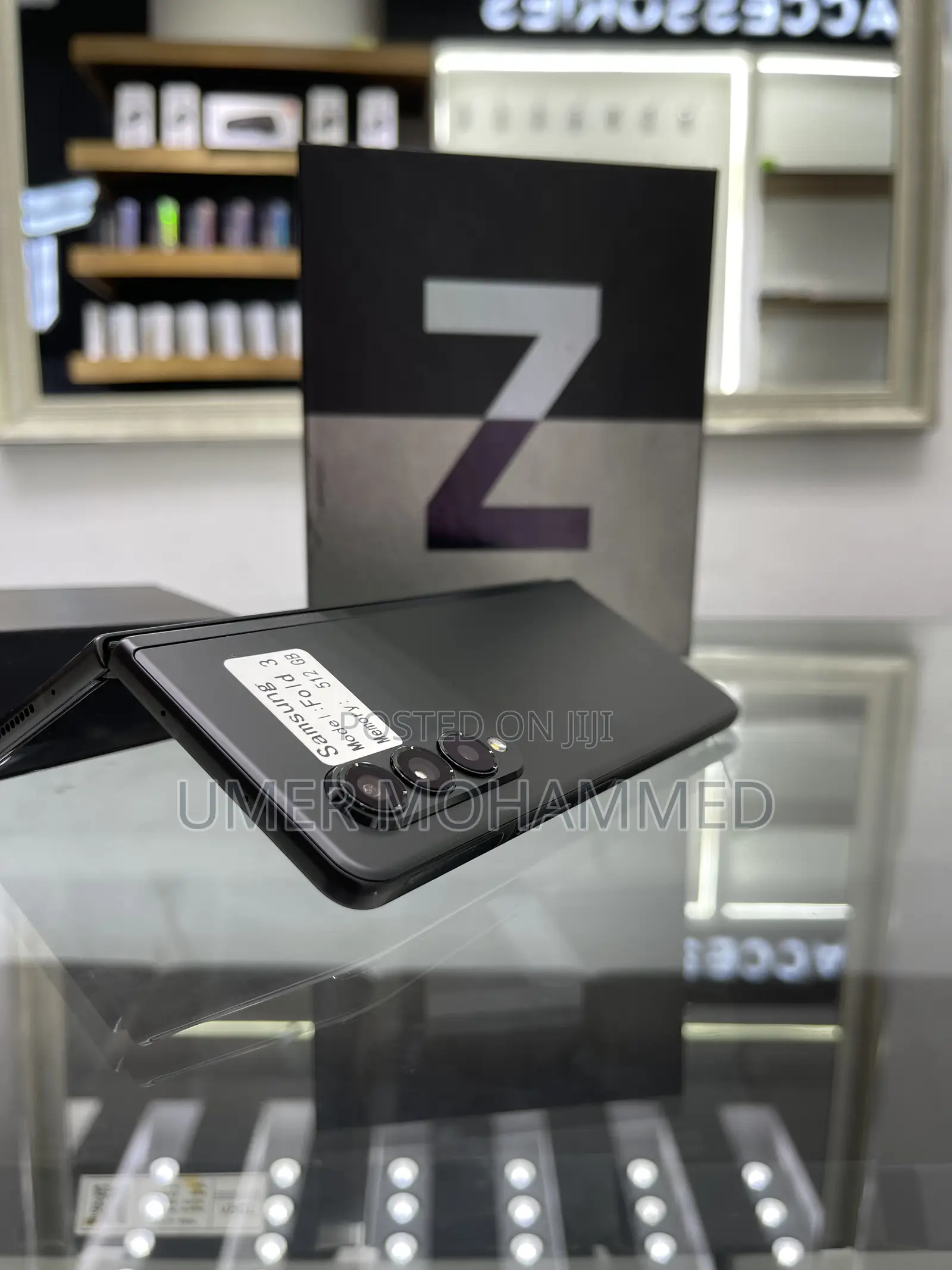 New Samsung Galaxy Z Fold 3 512 GB Black