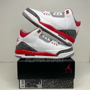 Jordan 3 Fire Red
** Master Quality Made in Vietnam