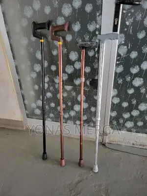 Cane♧፪walking Crutches for The፮፮elderly, Disabled, 1 Pair