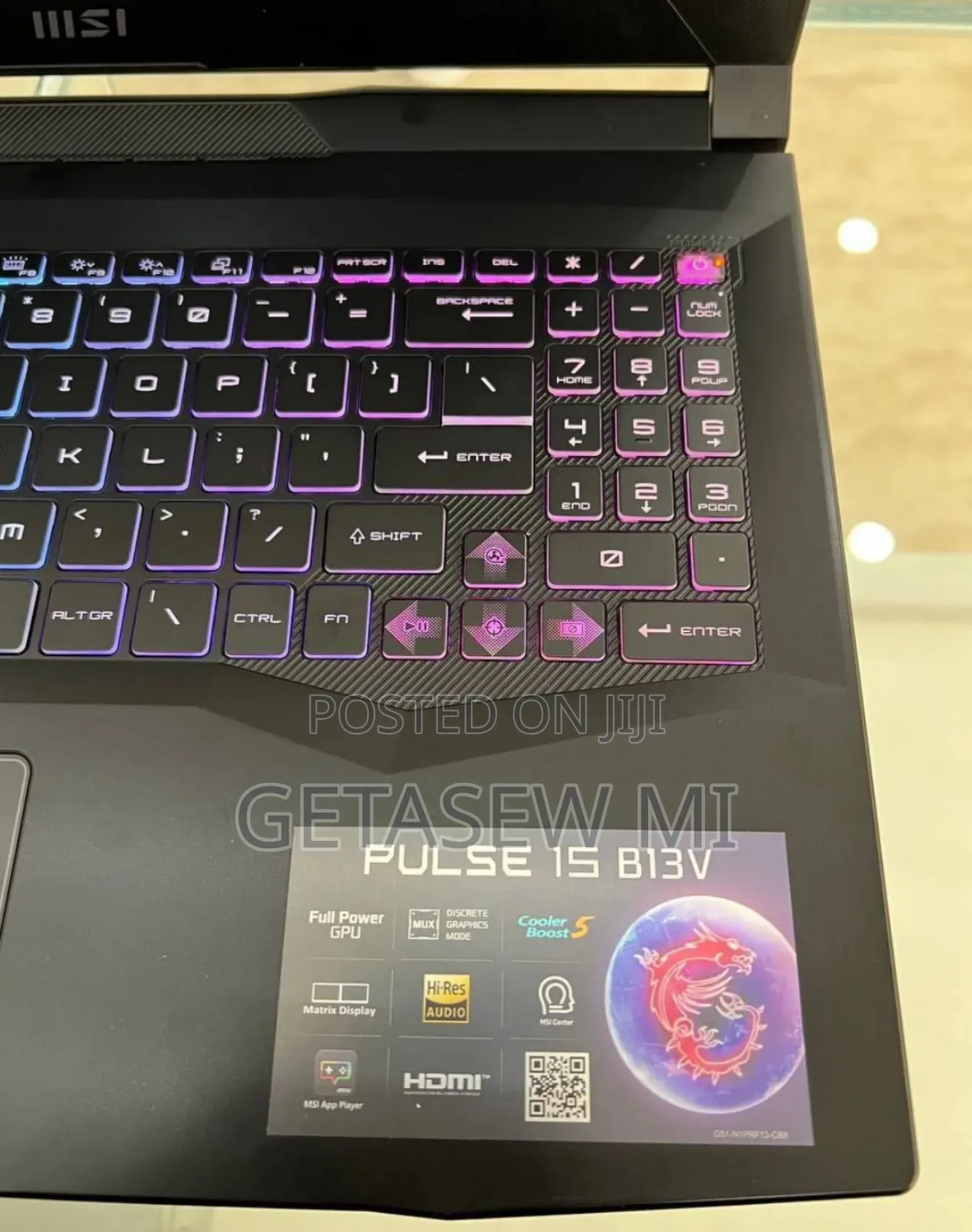 New Laptop MSI Pulse GL66 32GB Intel Core I9 SSD 1T