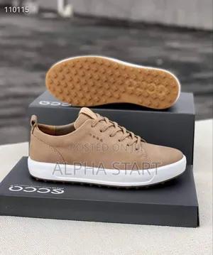 Ecco Soft Golf Leather Low Top Shoes