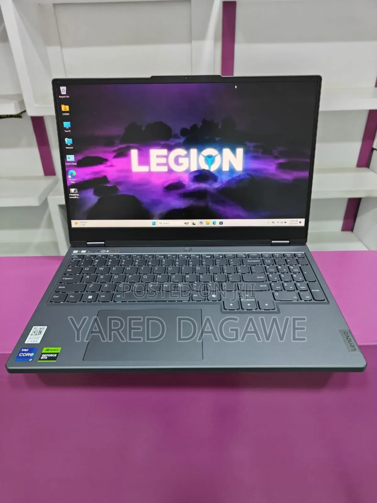 New Laptop Lenovo Legion Y720 24GB Intel Core I7 SSD 1T