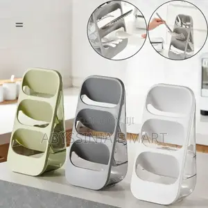 3 Layers Utensils Rackማንኪያወችን በአግባቡ ለማስቀመጥ ምቹ
