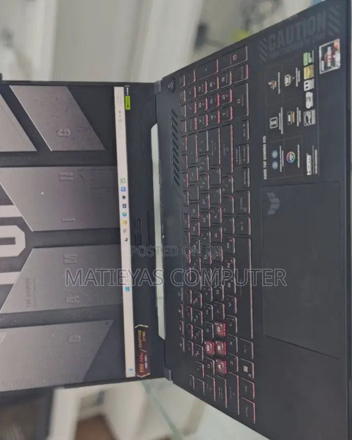 New Laptop Asus TUF Gaming A15 16GB AMD Ryzen 7 SSD 512GB