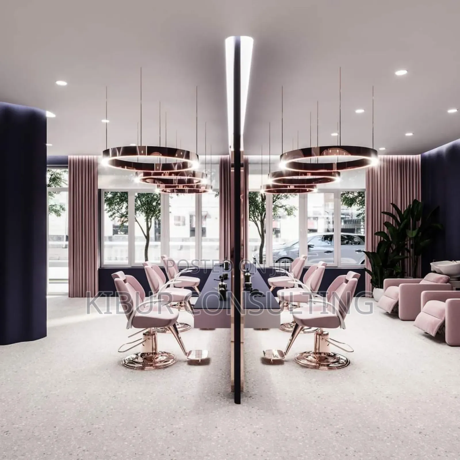 Women Beauty Salon Interior Design