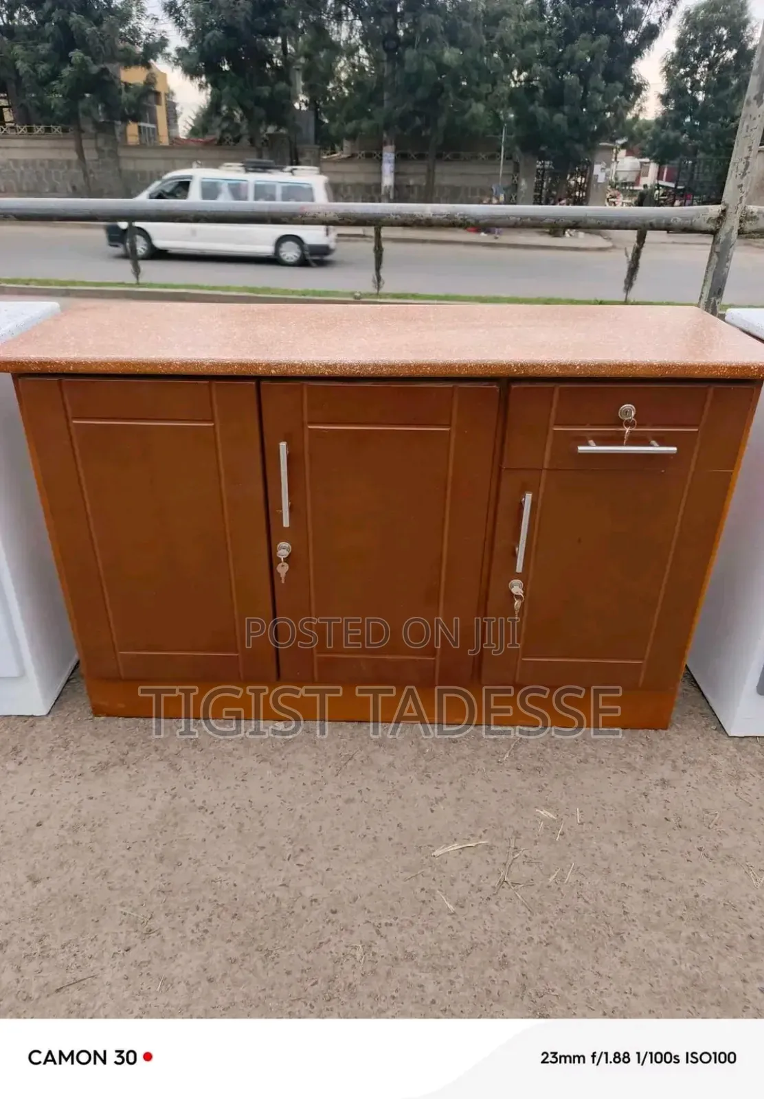ብፌ 120cm Material MDF