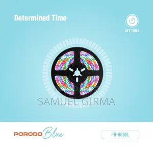 Porodo Blue Sound RGB Strip Light With Remote Control
