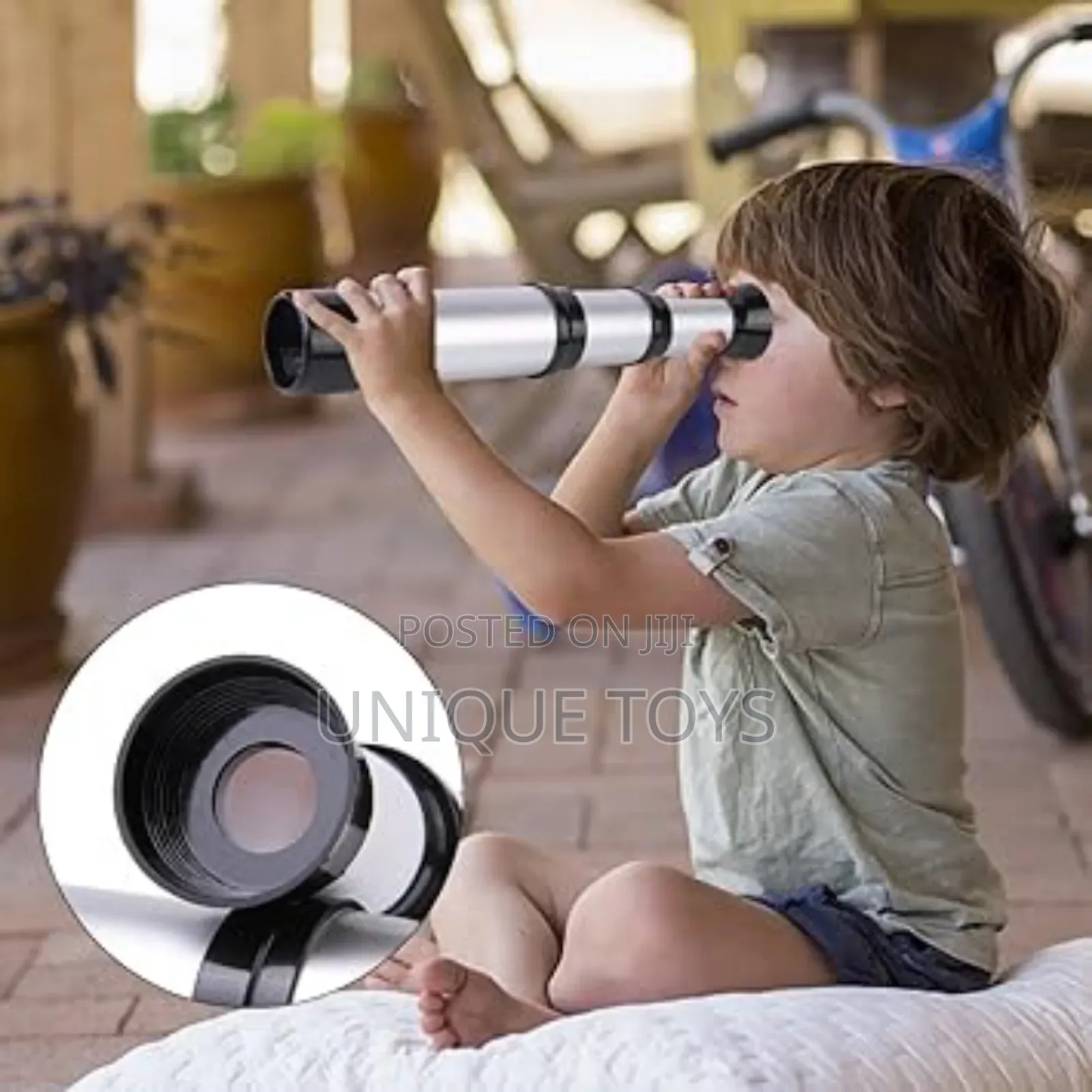 Monocular Retractable Telescope, Kids Scientific Toy