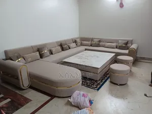 U Shaped Sofa With Table