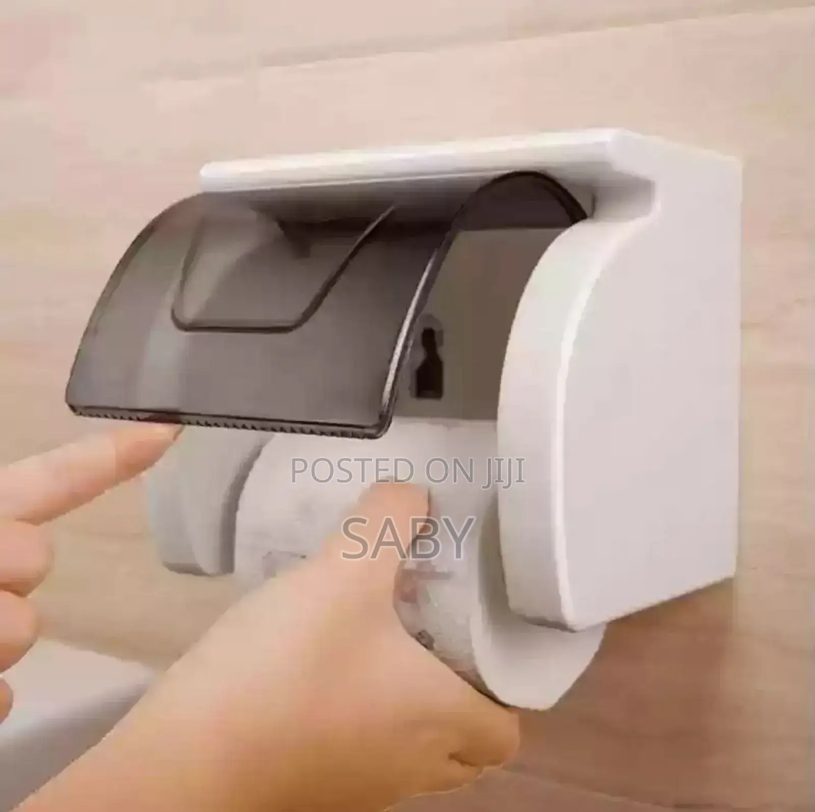 Toilet Paper Holder in Bathroom