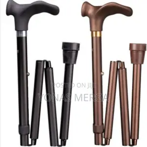Fold Crutch Walking Cane Folding Stick/Collapsible Portable
