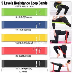 5 Level Tension / Resistance Band