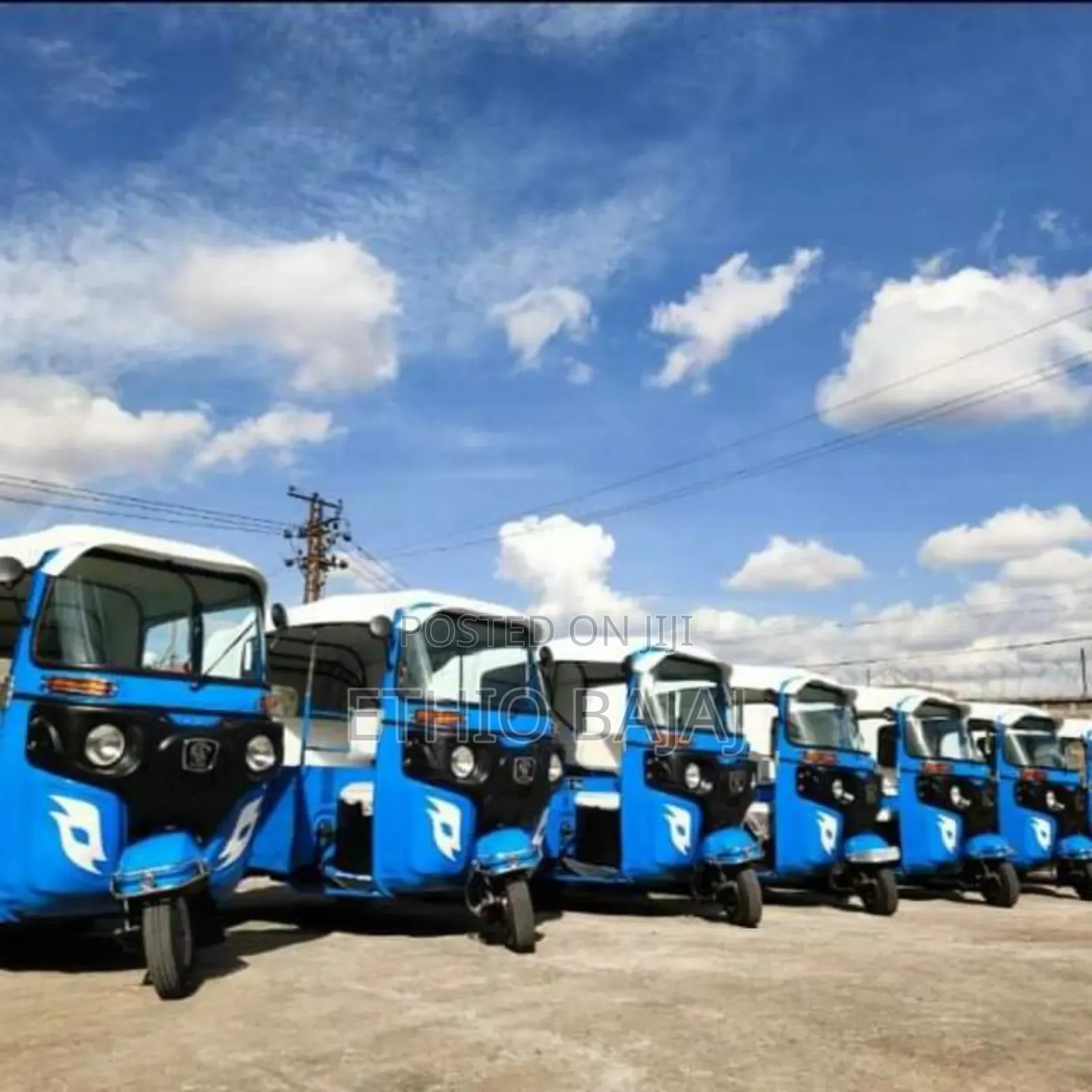New Bajaj 2023 Blue