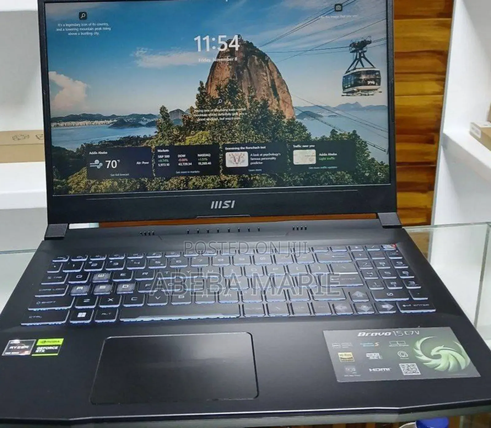New Laptop MSI Katana 15 16GB AMD Ryzen 5 SSD 1T