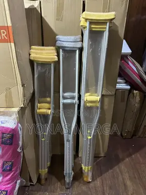 Bilateral Crutches /Cru_001high Quality Aluminum Crutches L