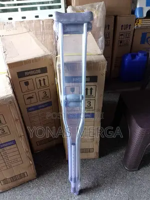 Armpit Crutches/Comfortable Rubber፮0easy Wing Nut Adjustment