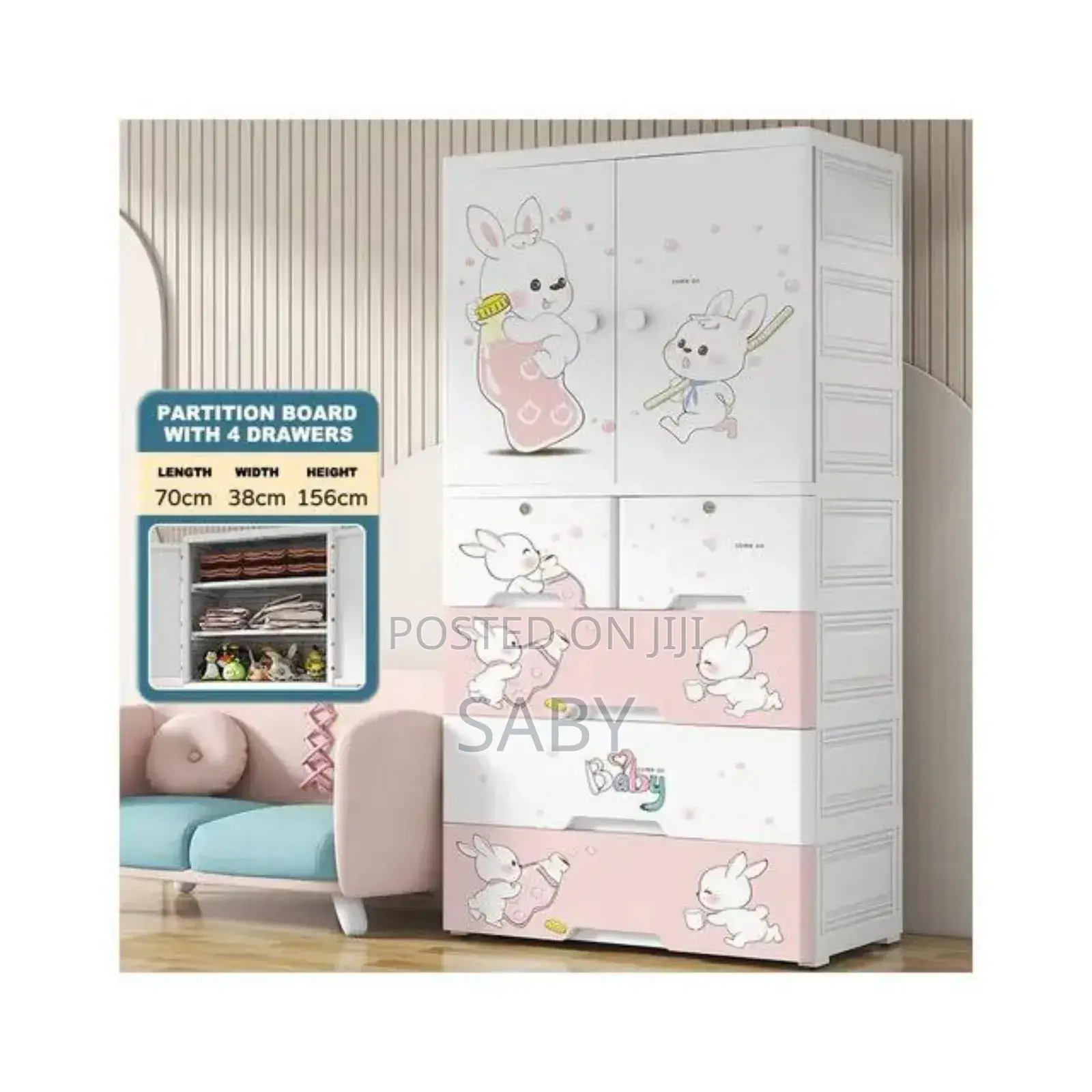 High Quality Baby Clothes Storage Wardrobe