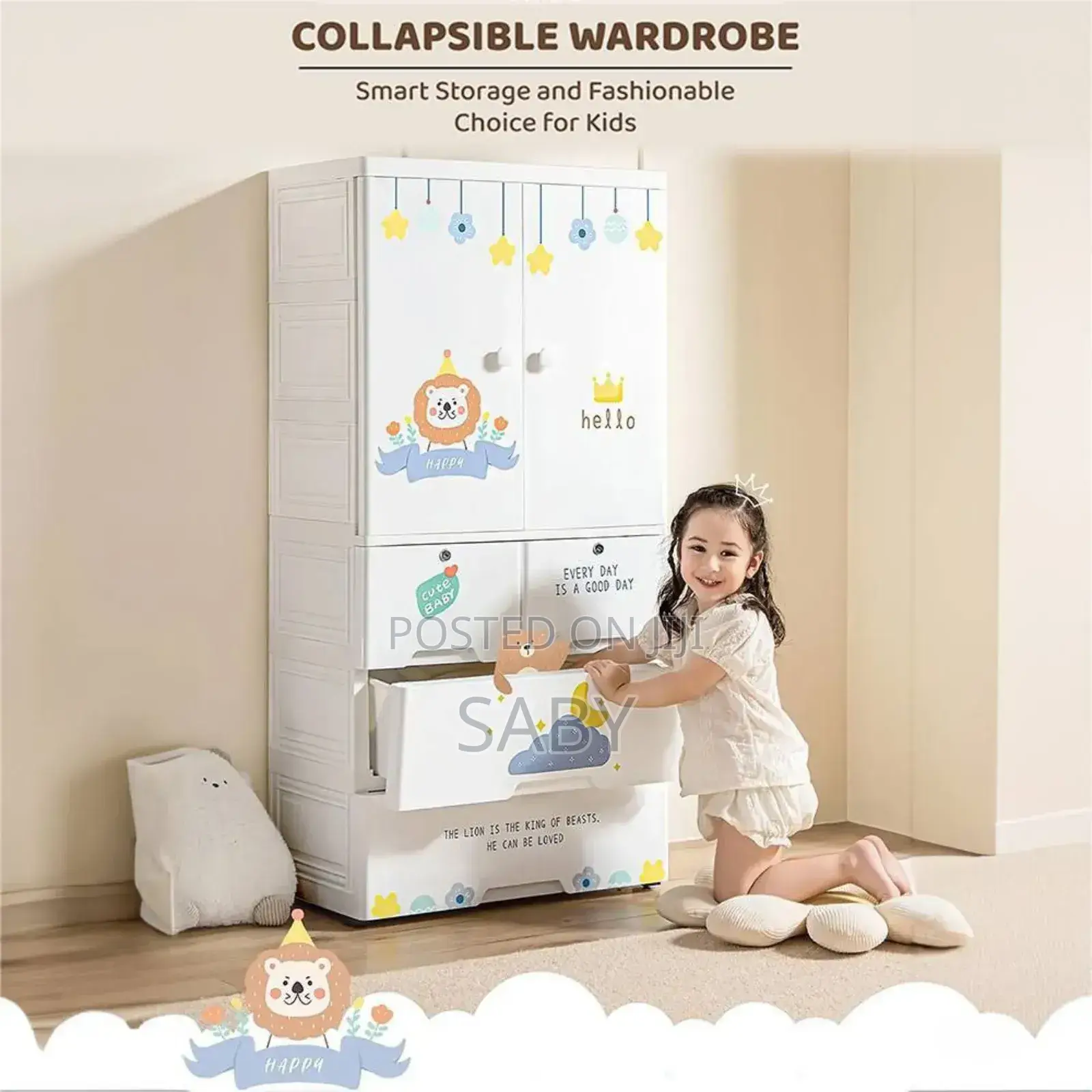 High Quality Baby Clothes Storage Wardrobe