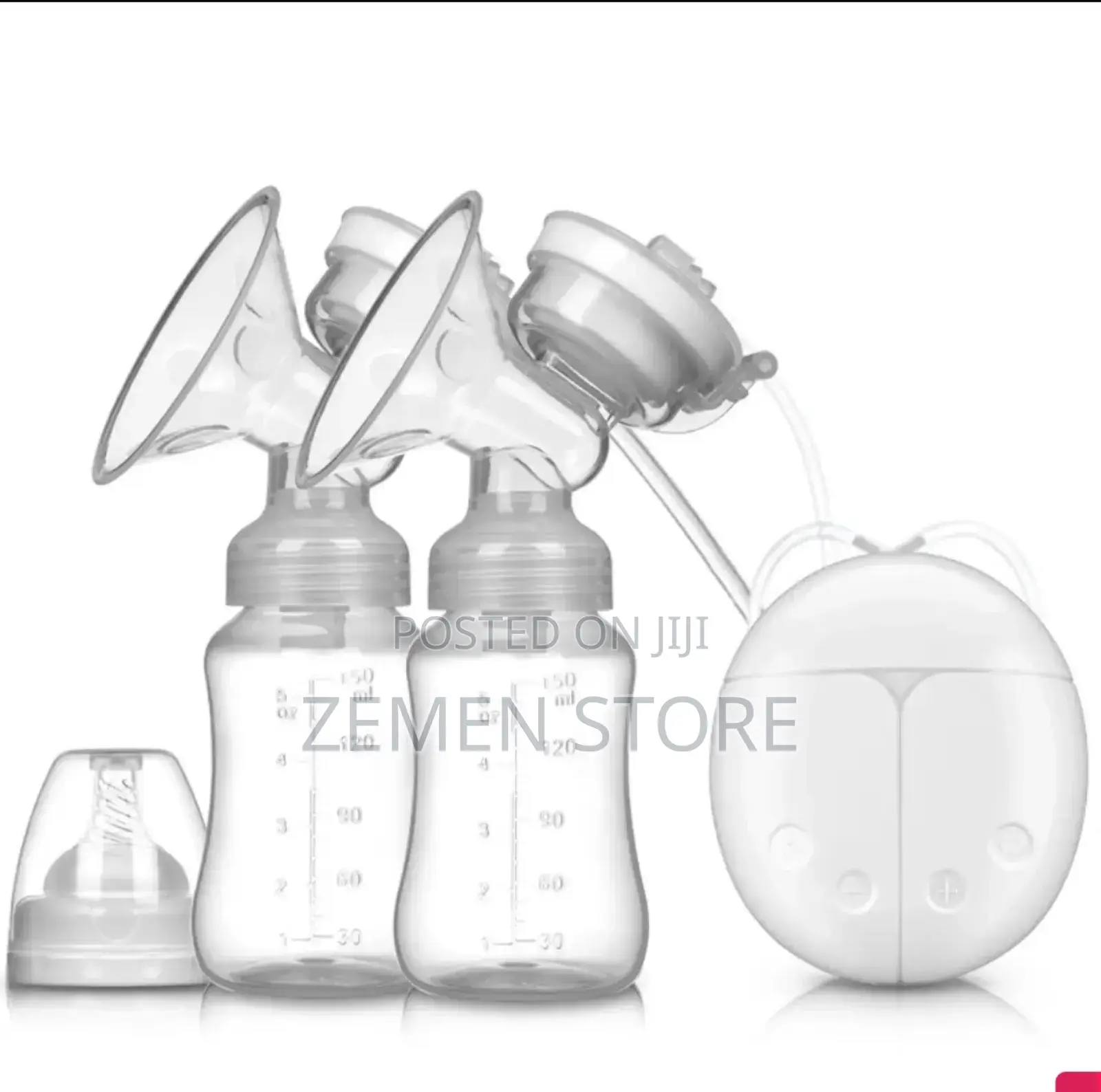 Smart Double Mom's Breast Pump With Feeding Bottle