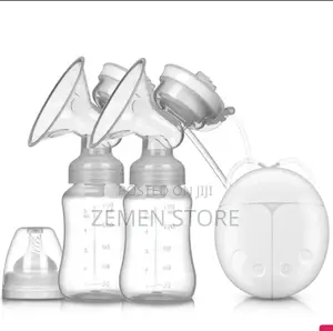 Smart Double Mom's Breast Pump With Feeding Bottle