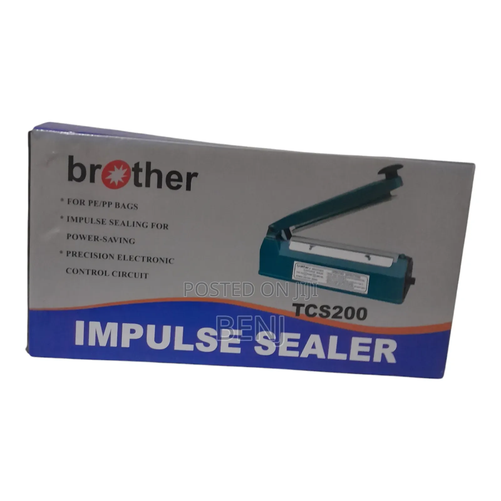 Brother Heat Impulse Plastic Sealer | Metalic Body | 20cm 30cm 40cm