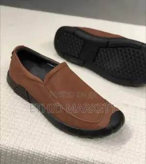 Clarks Brown Slip-on Men's Shoes