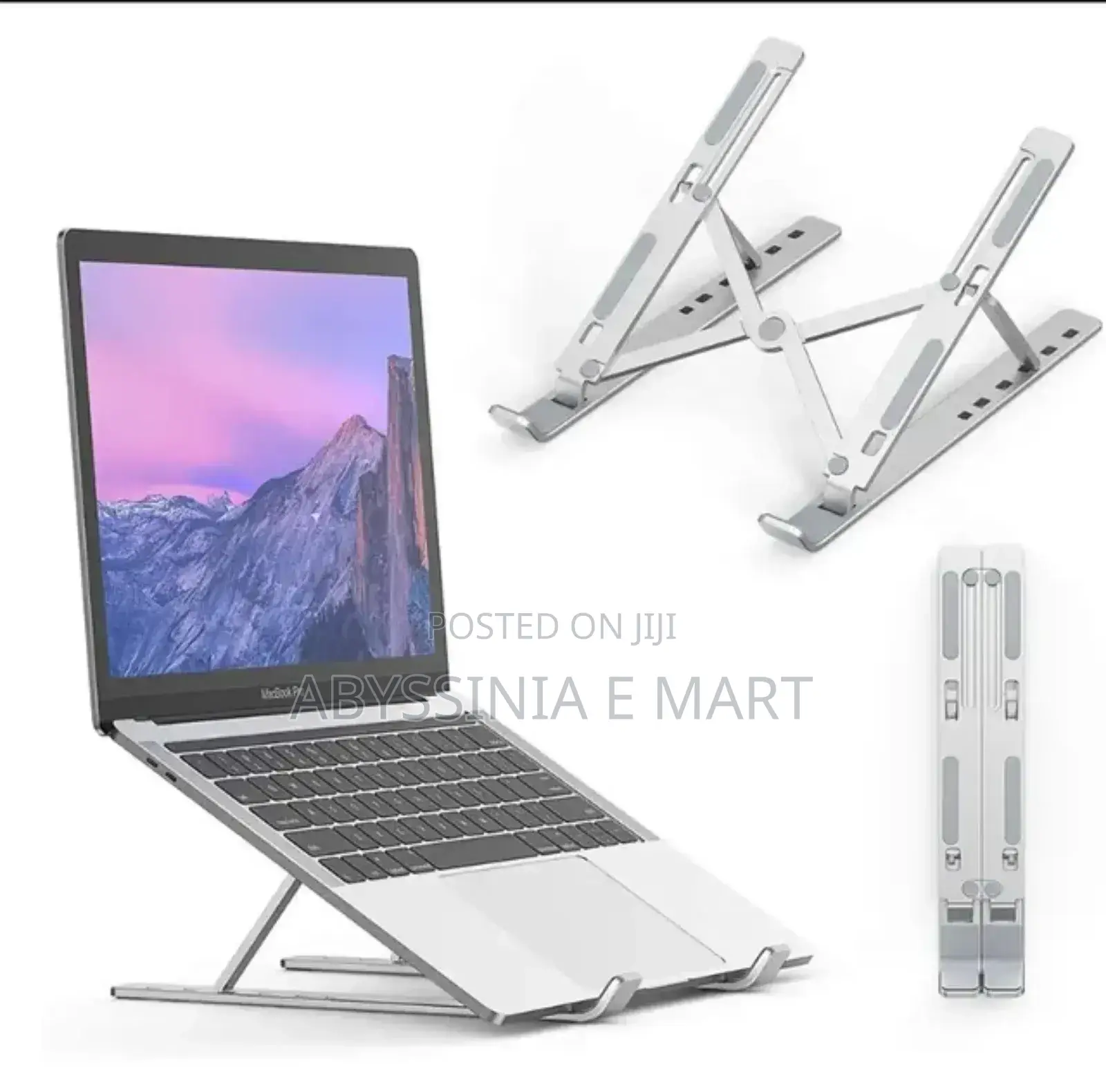 ከፍተኛ ሙቀት በመፍጠር ድምፅ ያሰማል Adjustable Laptop Stands
