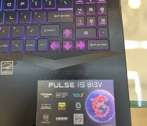 New Laptop MSI 16GB Intel Core I7 SSD 1T