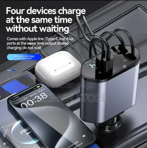4in1 Super Fast Car Charger