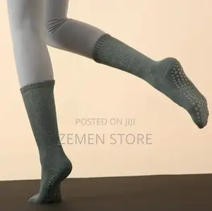 Sweat Absorbing Non Slip Yoga Socks