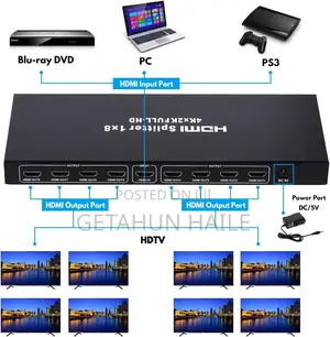 1×8 HDMI Splitter