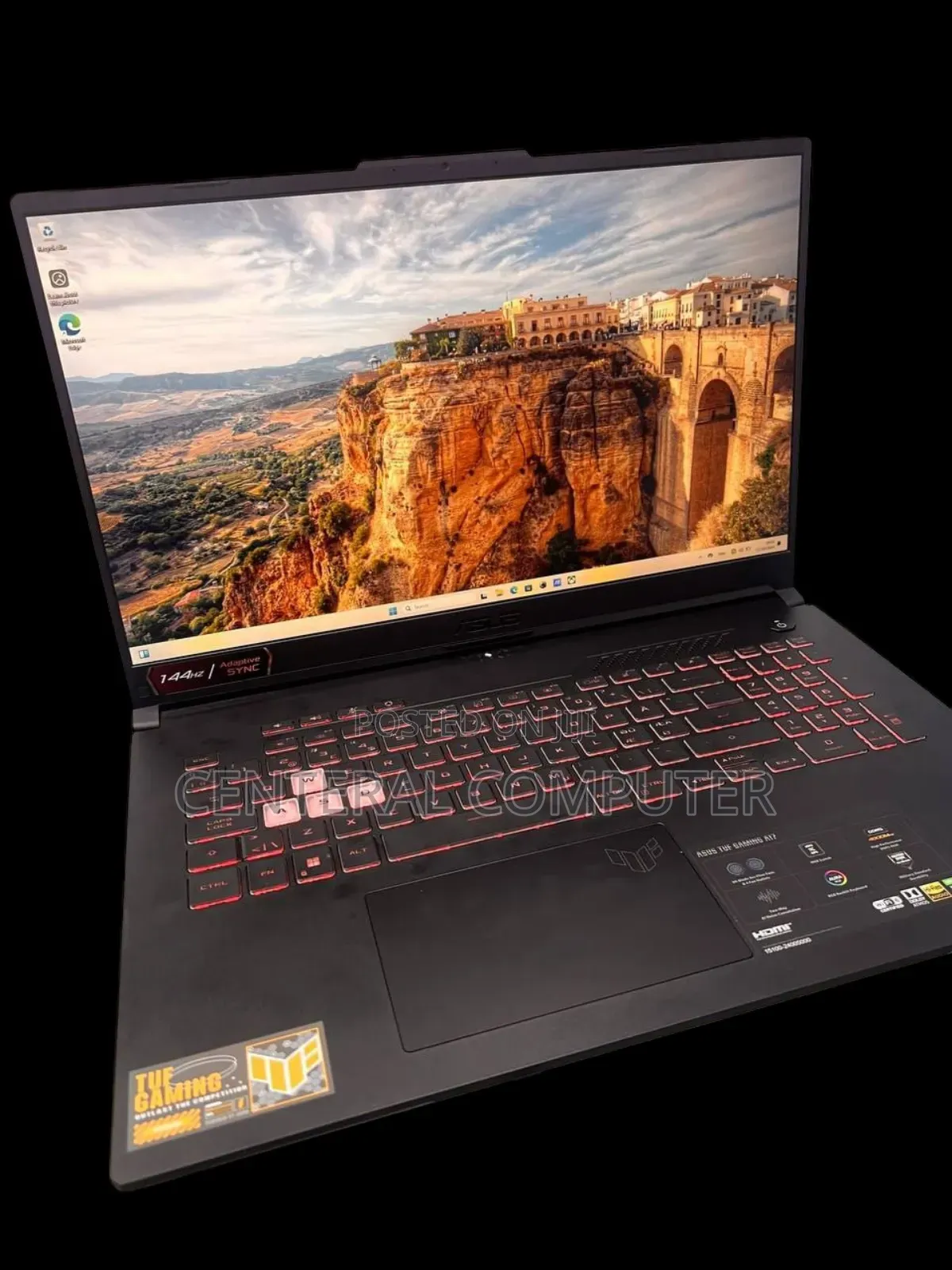 New Laptop Asus TUF Gaming FX504 16GB AMD Ryzen 7 SSD 1T