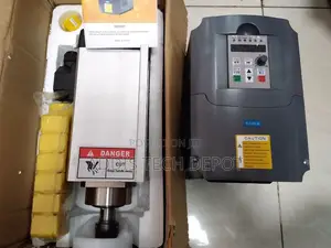 3.5kw Spindle Motor + 4kw Inverter + Er20 Collet Set Spindle