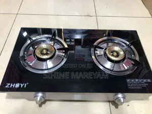ZHOYI Brand Glass Stove 
Available With 3 Burners