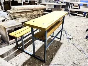 Combined Deskfor 3 Students (1250 X 770 X 720)Mm Made From W